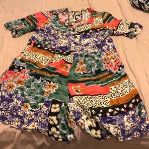80s Vintage Romper